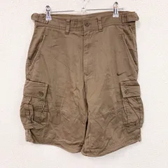 古着 used　00s　NIKE　ナイキ　ハーフパンツ/ショートパンツ　カーゴショーツ　ヴィンテージ　茶色　ブラウン　Sサイズ