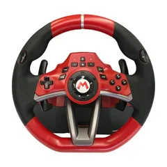 HORI マリオカートレーシングホイール DX for Nintendo Switch ハンドル ステアリング コントローラー NSW-228A 中古 T1