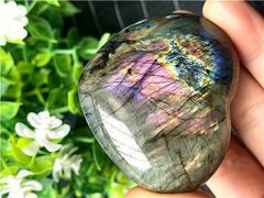 ◇超強いパワーヒマラヤ産(藍針入り)天然水晶クラスターB88B6/136B31C