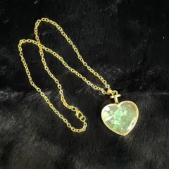 赤字覚悟！期間限定セール中！天然石 アマゾナイト ハートペンダント ネックレス ブラジル産 パワーストーン
