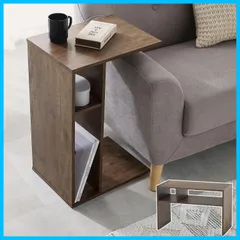【特価セール】本棚 幅 ソファサイド 40 コンパクト シンプル 奥行 】 30 2WAY仕様 横にしても使える 高さ テーブル【 60 ベッド横 収納付き ブラウン サイドテーブル RT-1119BR 萩原