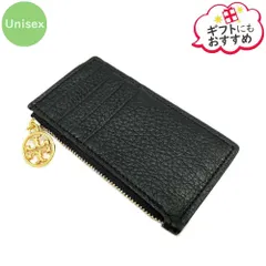 新品 TORY BURCH トリーバーチ  134554 001 MILLER TOP-ZIPカードケース BLACK ブラック