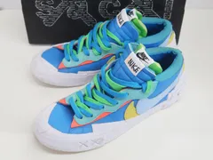 ★3423☆NIKE ナイキ × sacai サカイ × KAWS カウズ BLAZER LOW NEPTUNE BLUE  ブレーザー ロー DM7901-400 スニーカー　27.5㎝