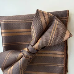 ②-8 蝶ネクタイ　ポケットチーフ2点セット