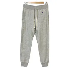 良品 Champion チャンピオン リバースウィーブ スウェットパンツ C8-J201 サイズM グレー レディース 古着 中古 USED