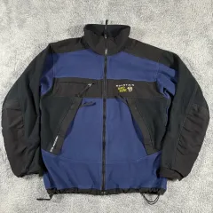 90s 00s マウンテンハードウェア ゴア ウィンドストッパー フリース ジャケット ブルー