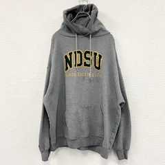 古着 used　JANSPORT　スウェットパーカー/フーディー　グレー　灰色　XXLサイズ