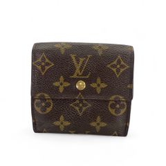 LOUIS VUITTONのモノグラム エリーズ コンパクトウォレット Wホック