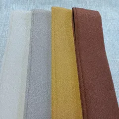 重ね衿  セット売り　茶系4枚　ポリエステルちりめん