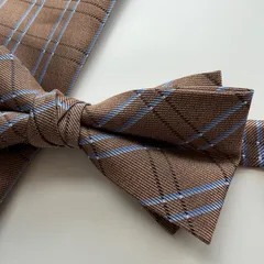 ②-9 蝶ネクタイ　ポケットチーフ2点セット