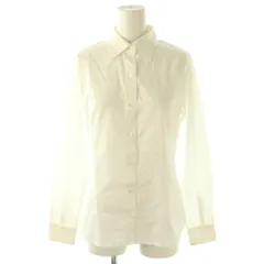 ニューヨーカー NEWYORKER コットン長袖シャツ 9R ホワイト /ES ■OS