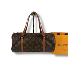 ルイヴィトン　LOUIS VUITTON パピヨン30 ショルダーバッグ　ハンドバッグ　モノグラムレザー　ブラウン
