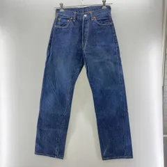【中古】LEVI'S 97年製 バレンシア製 501XX 1955モデル復刻 デニムパンツ W30×L36 △裾上げ品、内側シミ汚れ[24]