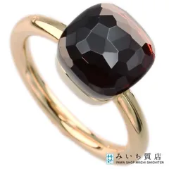 仕上済 Pomellato ポメラート リング ヌード クラッシック 約7.5号 750 8.1g 赤茶系 アクセサリー ◆ H12571のサムネイル