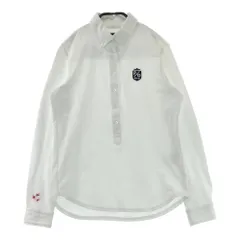 サイズ：0 PEARLY GATES パーリーゲイツ  長袖ポロシャツ  ホワイト系 [240101605001] ゴルフウェア レディース ストスト