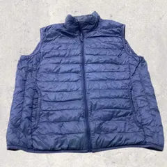 ユニクロ　UNIQLO　ダウンベスト　ネイビー