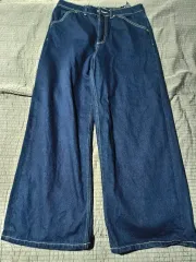 ザラ ワイド デニム パンツ 32 1回着用