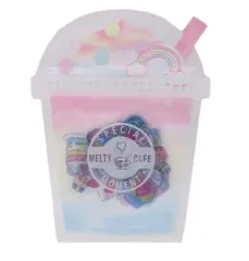 クラックス MELTY CAFE[フレークシール]トレーシングシール/レインボー クラックス デコシール