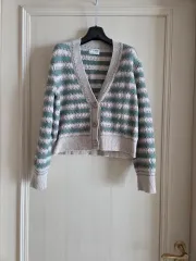 ハン(HAN)サム TIME タイム ストライプ カーディガン