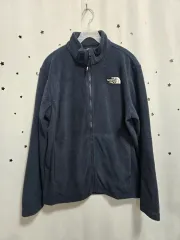 THE NORTH FACE ザノースフェイス ネイビー色 フリース ジップアップ L