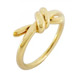 ティファニー(Tiffany) ティファニー リング ノット 18KYG イエローゴールド 6号レディース