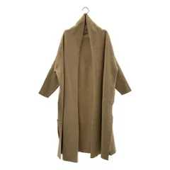 Deuxieme Classe / ドゥーズィエムクラス | スムース ニット ガウンコート | F | ブラウン | レディース