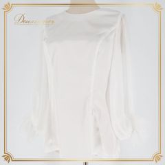 AREMITI フラダンス ワンピース ドレス アレミティブルー オフショル