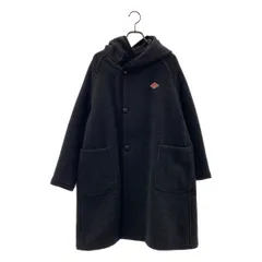 DANTON / ダントン | ウール モッサ フードコート | 34 | グレー | レディース