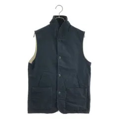 STILL BY HAND / スティルバイハンド | シンチバック ショールカラー ベスト | 48 | ネイビー | メンズ
