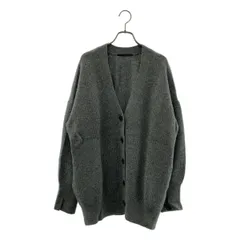 AP STUDIO / エーピーストゥディオ | リブ オーバーサイズ カーディガン | グレー | レディース