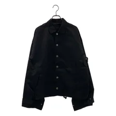 CINOH / チノ | 2020SS | NYLON COACH JACKET ナイロン コーチ ジャケット | 46 | ブラック | メンズ