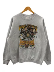 FRUIT OF THE LOOM (フルーツオブザルーム) USA製 古着 NFL グリーンベイ・パッカーズ PACKERS スエット トレーナー スーパーボウル 1997年 XL グレー メンズ/078