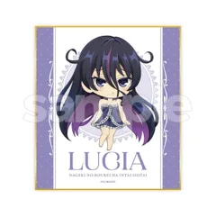 嘆きの亡霊は引退したい スクラッチ第二弾 D賞 ミニ色紙 D-8 ルシア ミニキャラ２ルシア・ロジェ 色紙 DMMスクラッチ