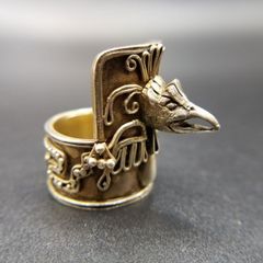 【a story】スチームパンク　指輪　ワニ a story】スチームパンク 指輪 ワニ | Mercari