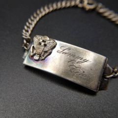 br396 1960's 米軍放送AFRTSアナウンサー IDブレスレットカフス - メルカリ