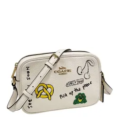 コーチ バッグ レディース COACH ショルダーバッグ スケッチ プリント ジェイミー カメラ バッグ CAT02 IMCAH チョークマルチ