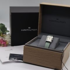 電池•ベルト新品】HAMILTON ハミルトン ジャズマスター 箱保証書