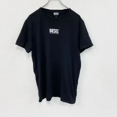 古着 used　DISEL　ディーゼル　半袖Tシャツ　黒　ブラック　XLサイズ