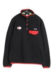 【お得なクーポン配布中!】 パタゴニア ライトウェイト シンチラ スナップT レディース S / 13年製 フリース プルオーバー ジャケット ブルゾン アウトドア ブラック