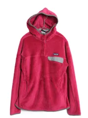 【お得なクーポン配布中!】 パタゴニア リツール スナップT フーディ ジャケット レディース L 古着 11年製 アウトドア パイル フリース ブルゾン ハイネック ツートン