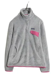 【お得なクーポン配布中!】  パタゴニア リツール スナップT プルオーバー ジャケット レディース M / 12年製 フリース アウトドア ブルゾン ハイネック シンプル ボア