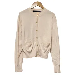 美品 24SS martinique マルティニーク クルーネック ニット カーディガン ピンク レディース 古着 中古 USED