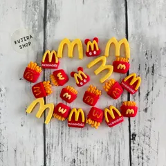 デコパーツ 20個セット ハンドメイド素材 デコレーション用 パーツ