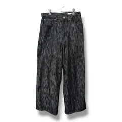 LIDNM リドム im24ss 10567 XXスラブバギー デニムパンツ ワイドパンツ ジーパン デニムパンツ コットン 日本製 メンズ サイズM ネイビー 通年 久喜倉庫店 51 No.K 1268Y