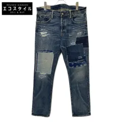 POLO RALPH LAUREN ポロ ラルフローレン 【国内正規】USED加工 ボタンフライ デニムパンツ/ 32