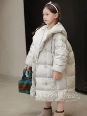 特価★ロングコート キッズ ダウンコート 子供 女の子 子供服 ダウンジャケット アウター ダウンコート ロング フード付き トップス 通学 キッズ服 防寒 秋冬 子供 軽量 通園 冬用 CTZ121P278