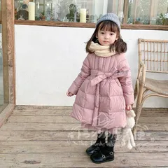 特価★キッズ アウター 中綿コート コートフード付き 女の子 ジャケット 中綿ジャケット 中綿 長袖 暖かい あたたかい こども 子ども 膝丈 防寒 子ども服 秋冬 冬服 中綿 子供コート 韓国子供服 防寒着 普段着 CTZ121P328