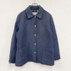 古着 used　～90s　Burberry’s　バーバリーズ　キルティングジャケット　ヴィンテージ　紺　ネイビー