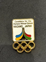 1998年長野オリンピック候補ピンバッジ