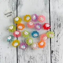 C-5 デコパーツ 20個セット ハンドメイド素材 デコレーション用 パーツ